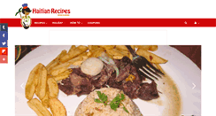 Desktop Screenshot of haitian-recipes.com